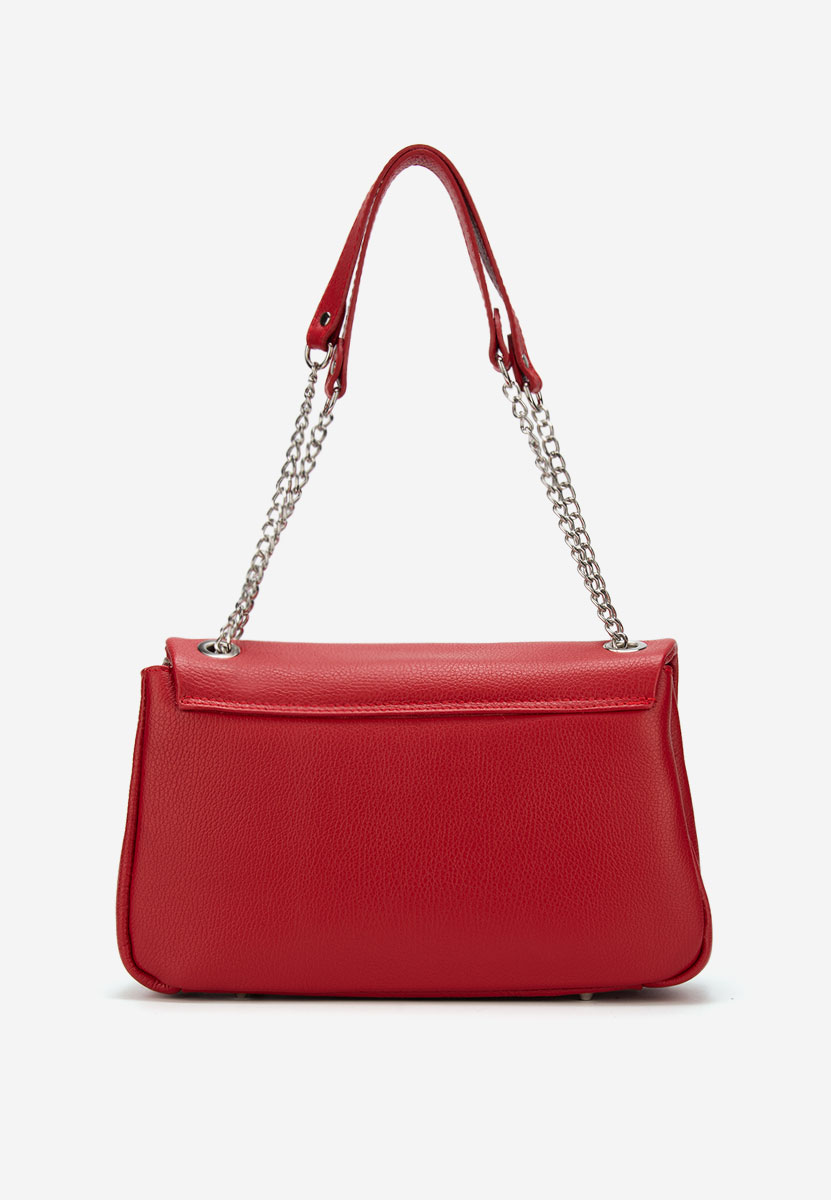 Czerwone torebka na ramię Rusanda