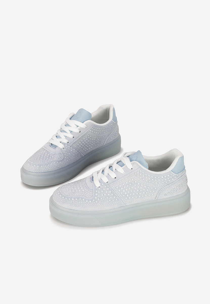 Niebieskie sneakersy damskie Olivina