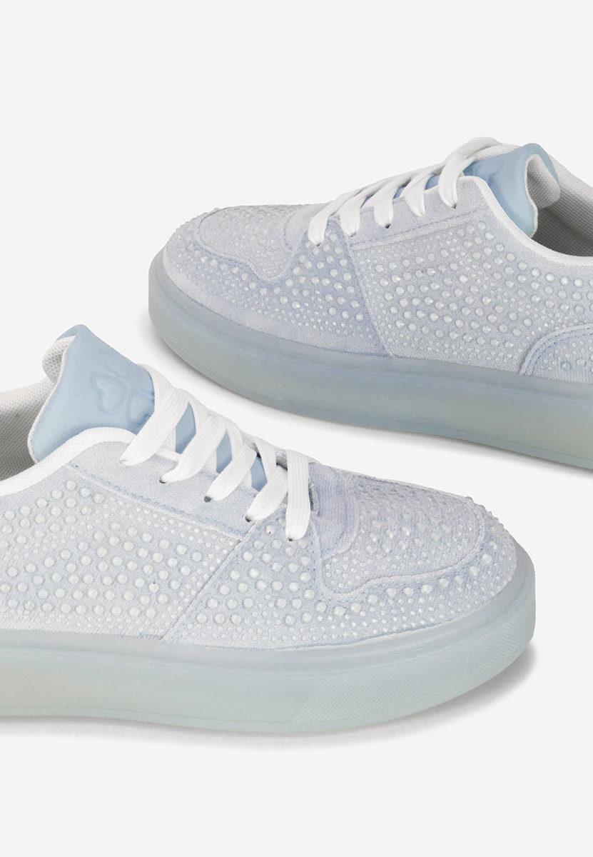Niebieskie sneakersy damskie Olivina