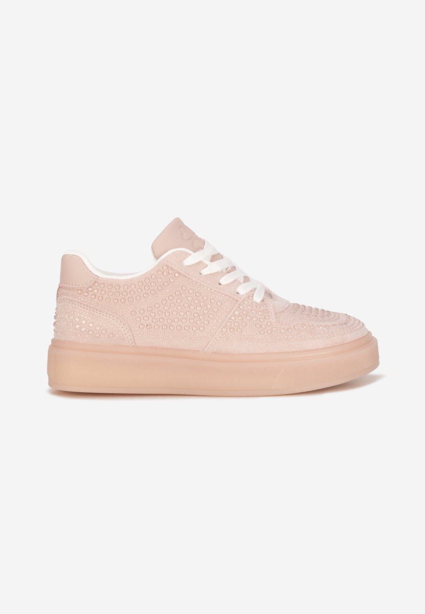 Różowe sneakersy damskie Olivina