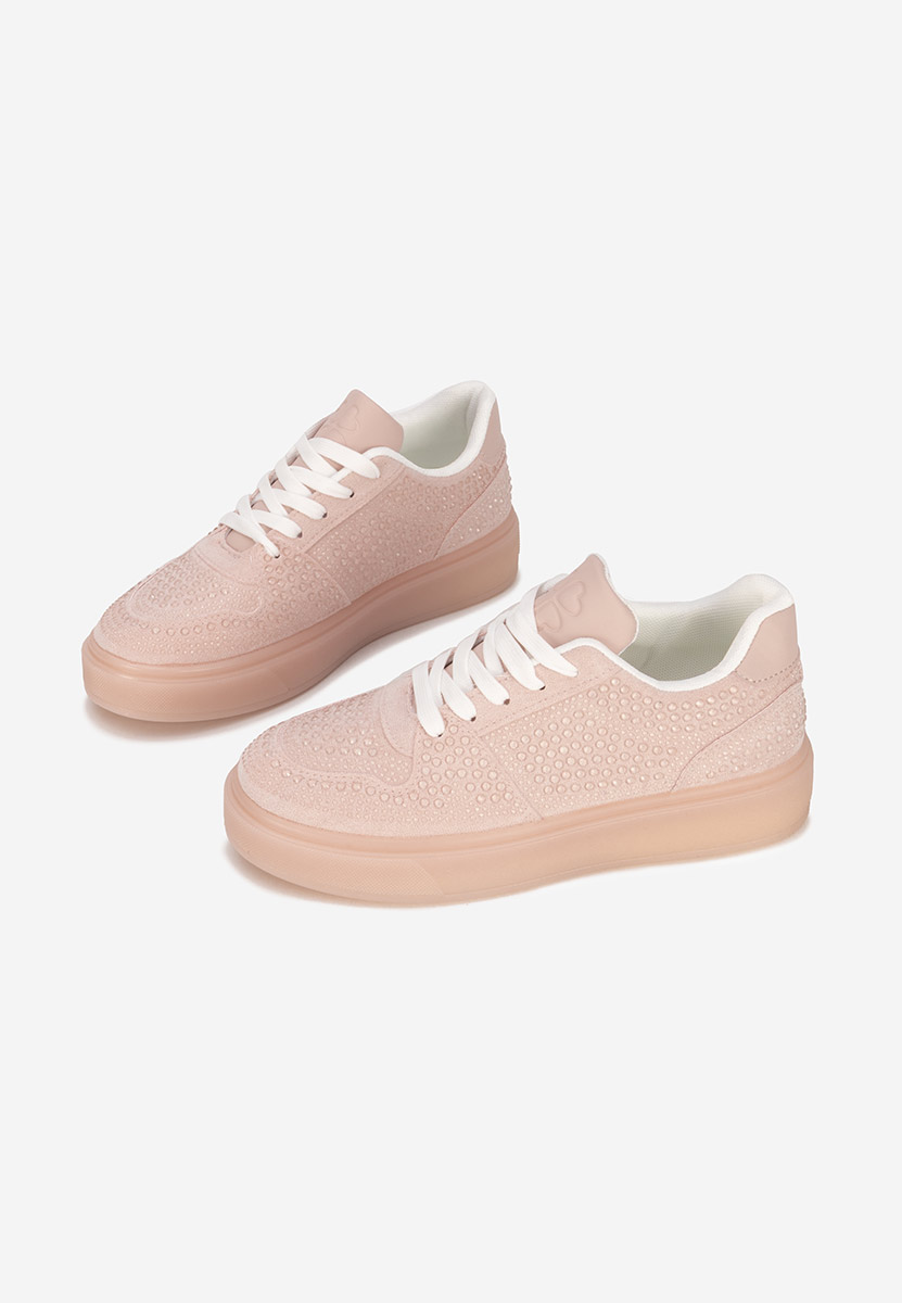 Różowe sneakersy damskie Olivina