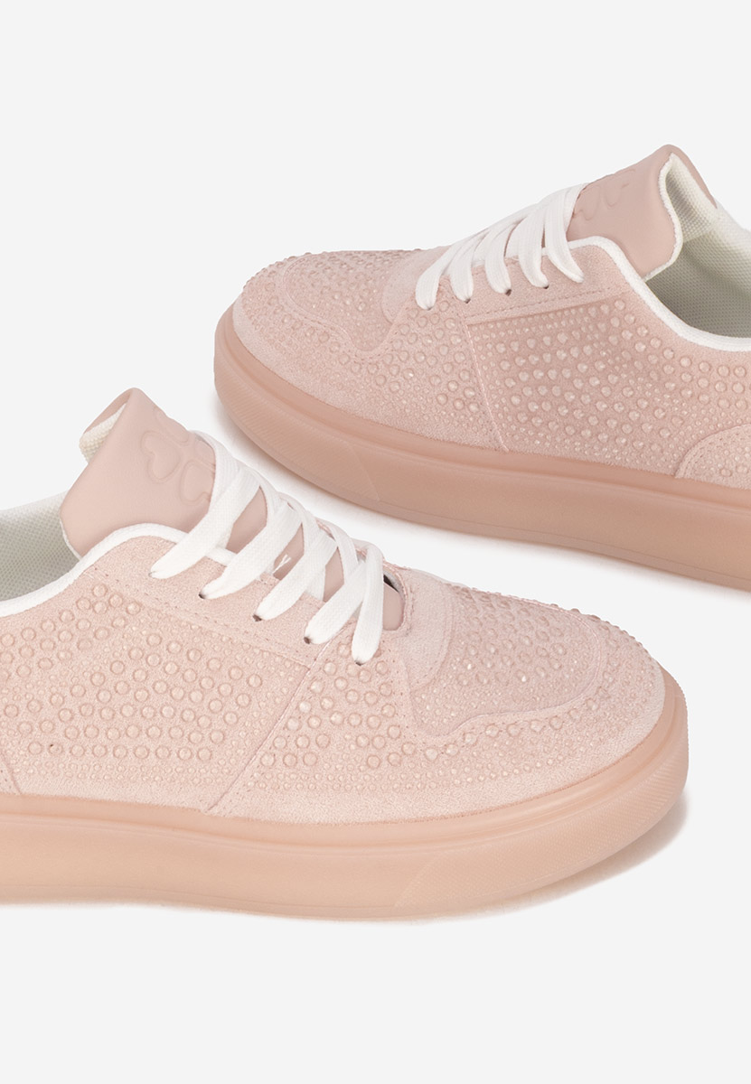 Różowe sneakersy damskie Olivina
