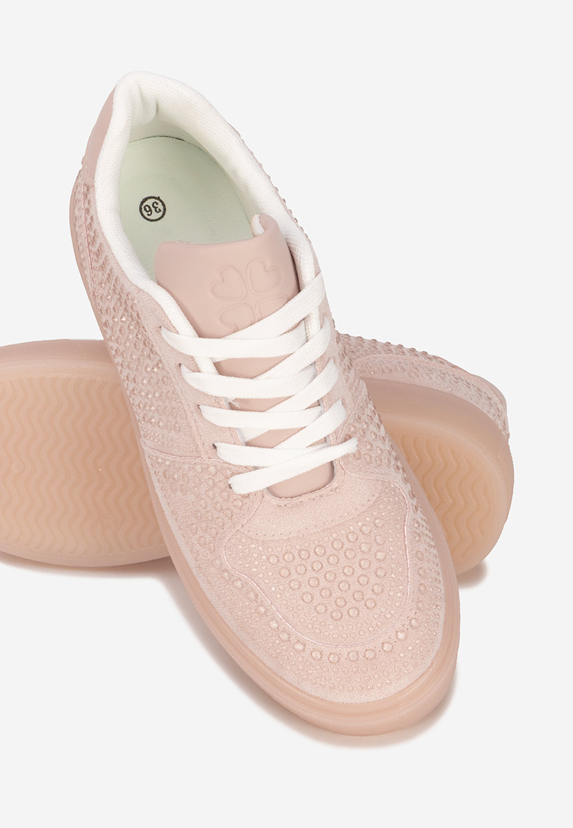 Różowe sneakersy damskie Olivina
