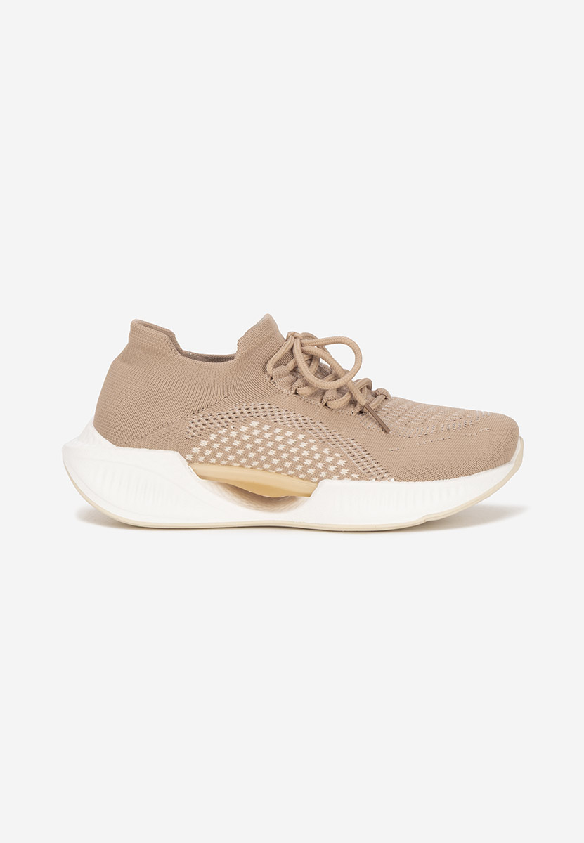 Khaki sneakersy damskie Euliana