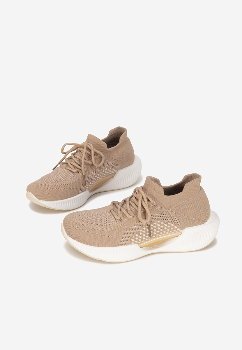 Khaki sneakersy damskie Euliana