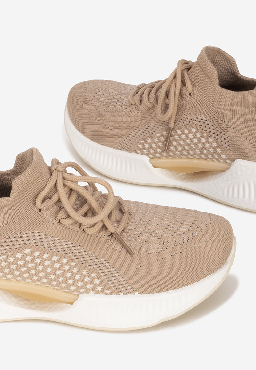 Khaki sneakersy damskie Euliana