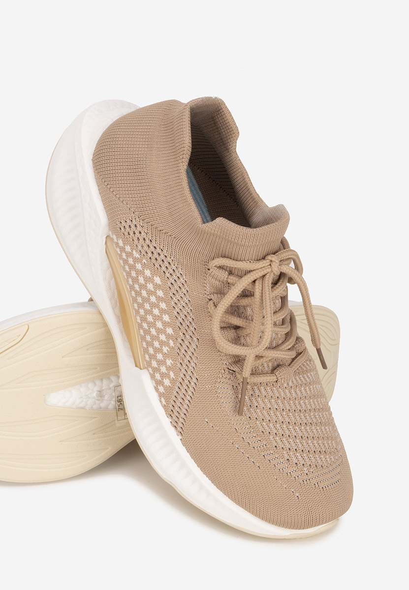 Khaki sneakersy damskie Euliana