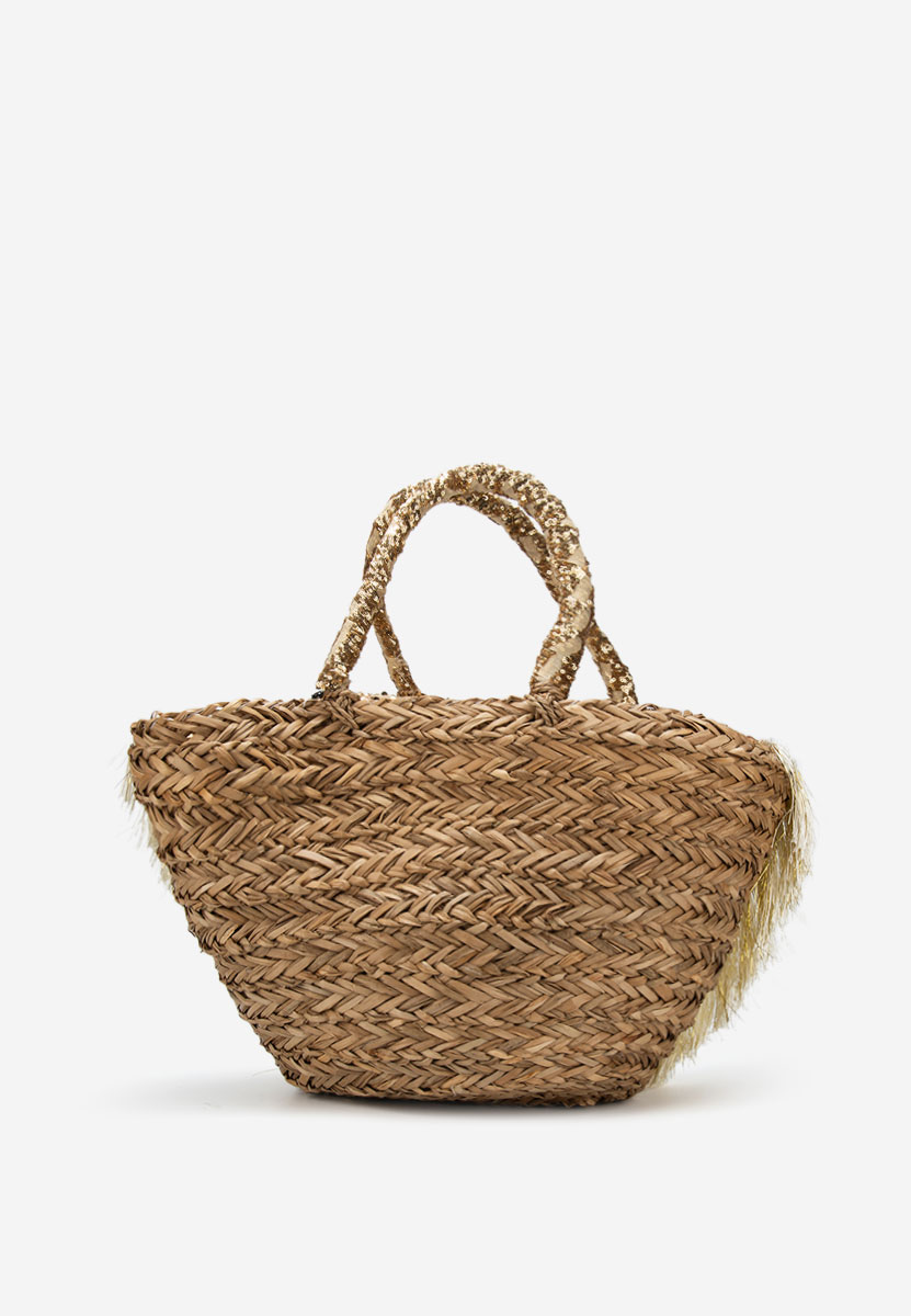 Złote torebka do ręki Kimya