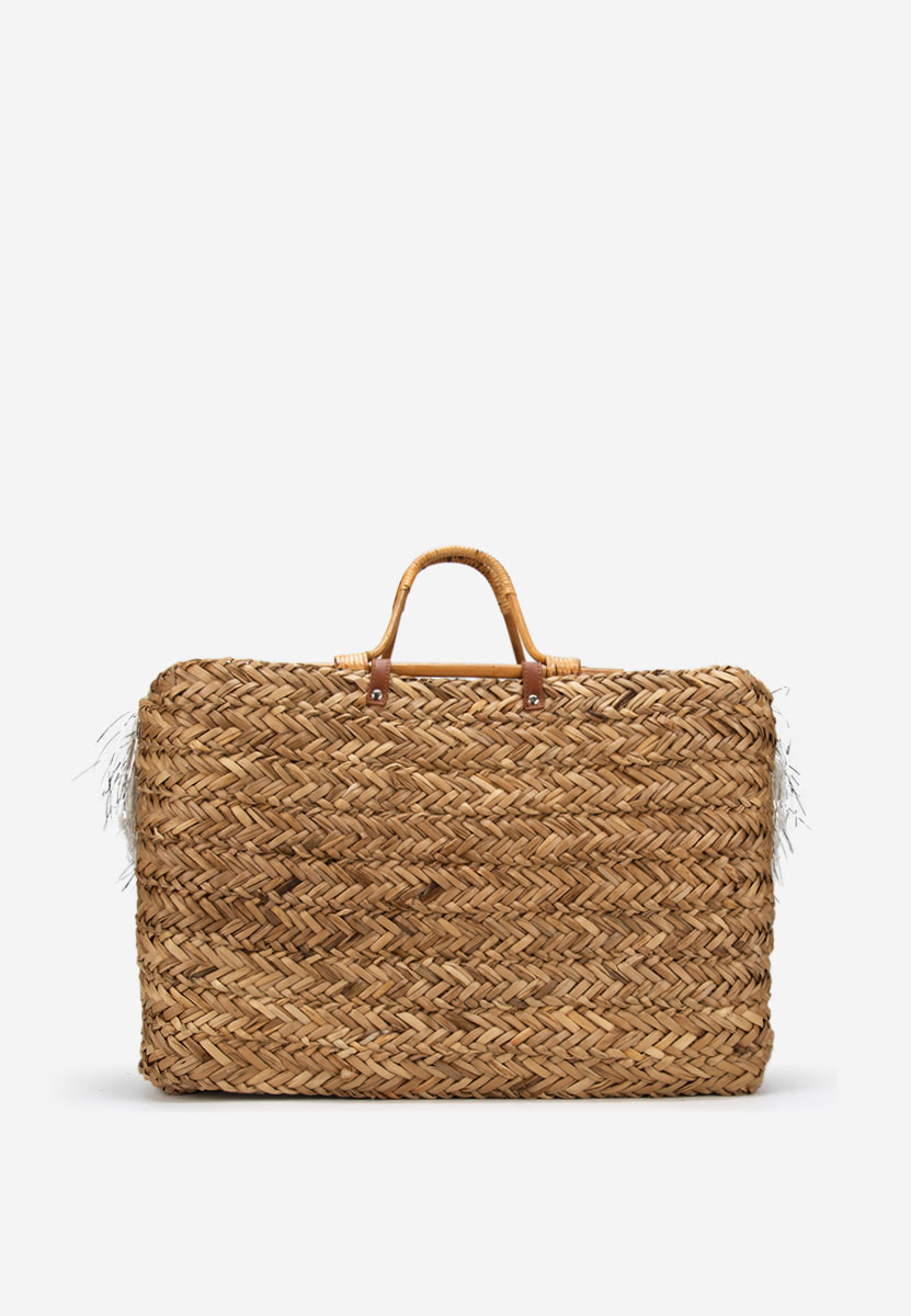 Srebrne torebka do ręki Jasmina