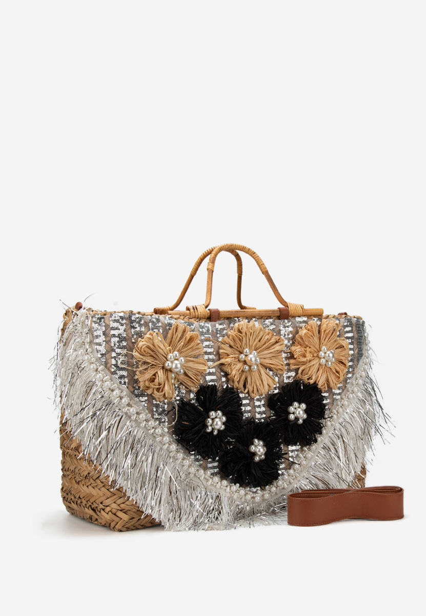 Srebrne torebka do ręki Jasmina