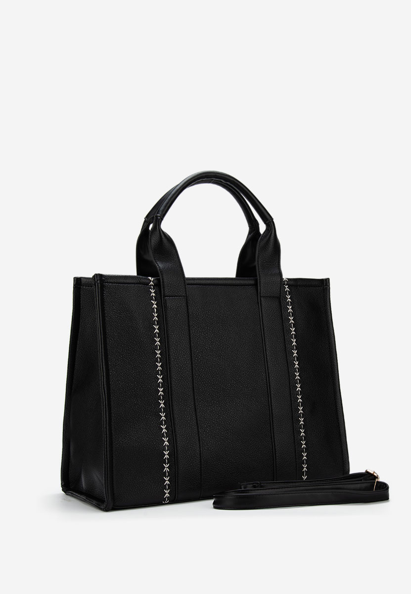 Czarna torebka do ręki Merliana