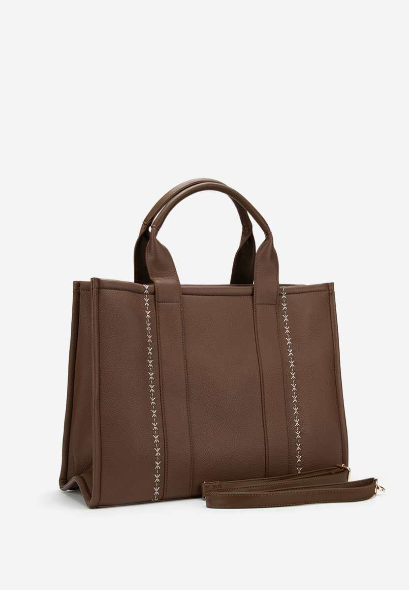 Brązowe torebka do ręki Merliana