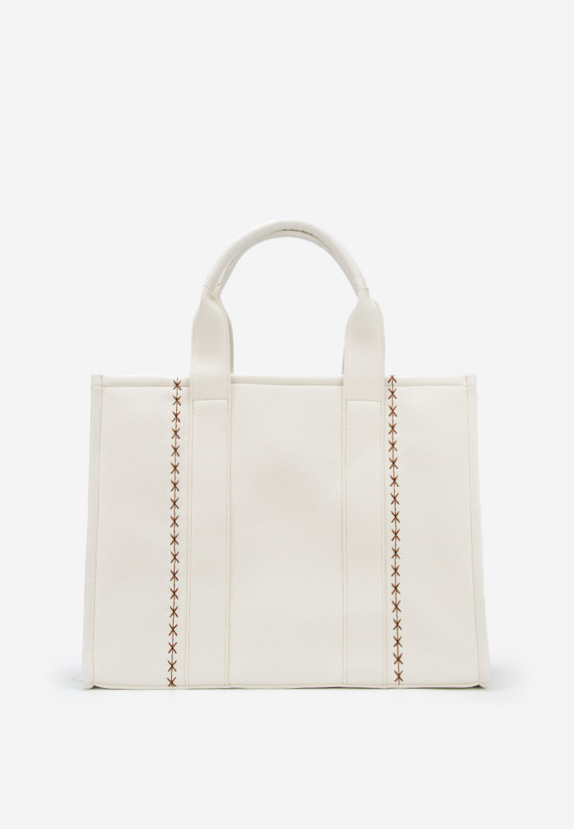 Białe torebka do ręki Merliana