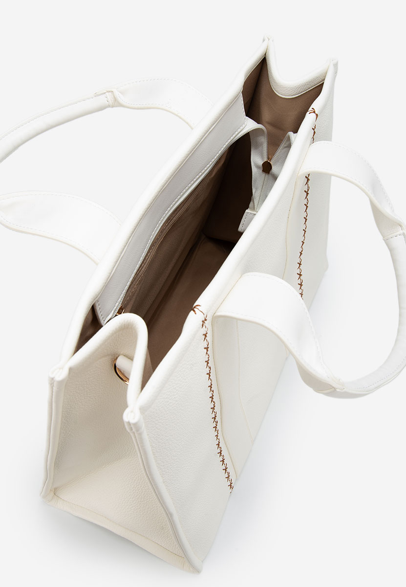 Białe torebka do ręki Merliana