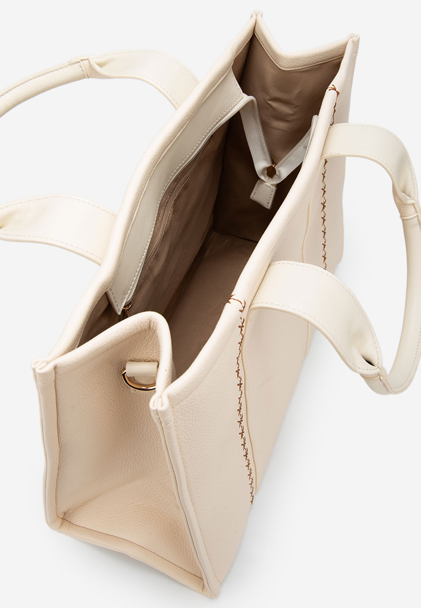 Beżowe torebka do ręki Merliana