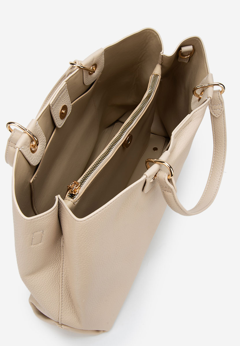 Beżowe torebka do biura Ellerya