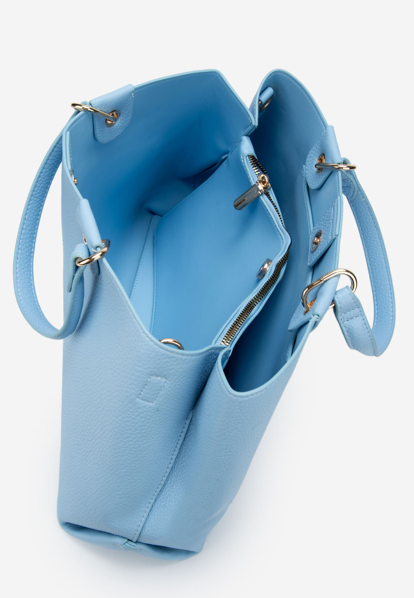 Niebieskie torebka do biura Ellerya