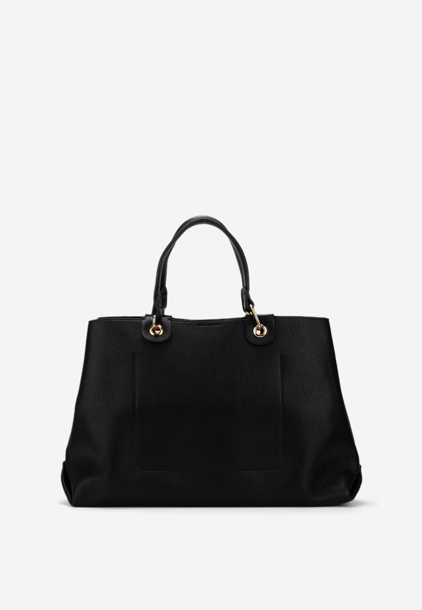 Czarna torebka do biura Ellerya