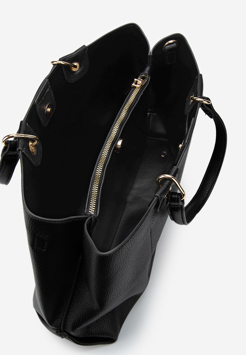 Czarna torebka do biura Ellerya