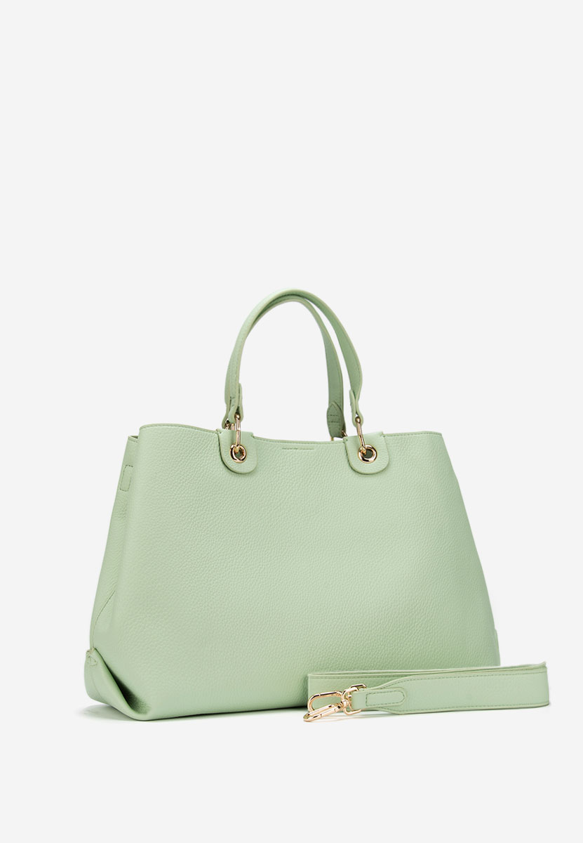 Zielone torebka do biura Ellerya