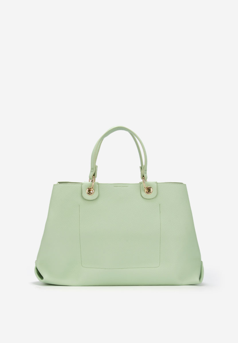 Zielone torebka do biura Ellerya