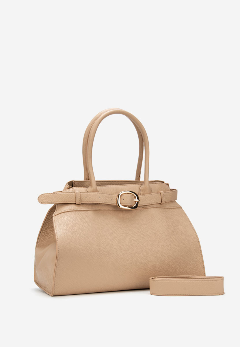 Camelowe torebka do biura Yaldea