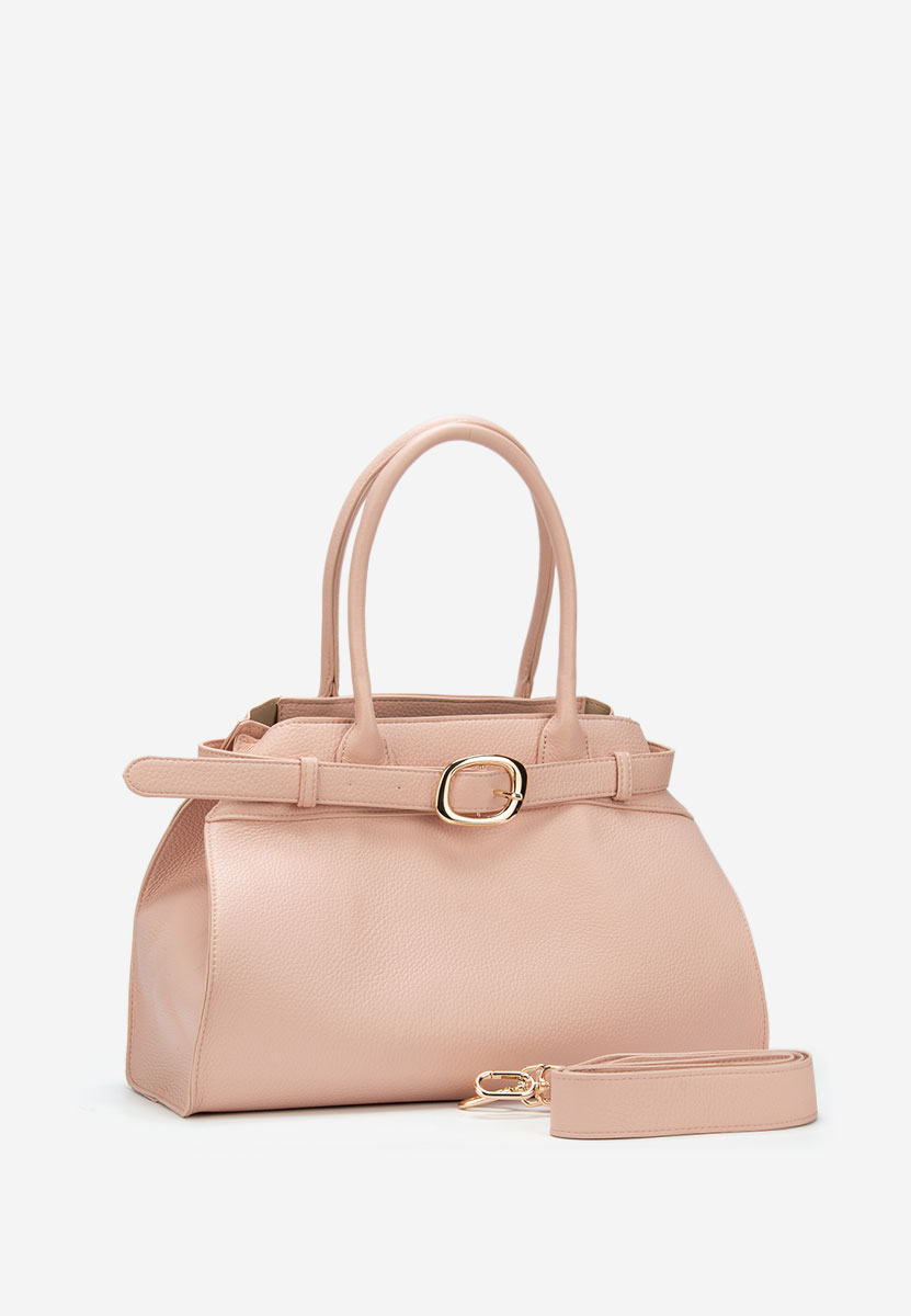 Różowe torebka do biura Yaldea