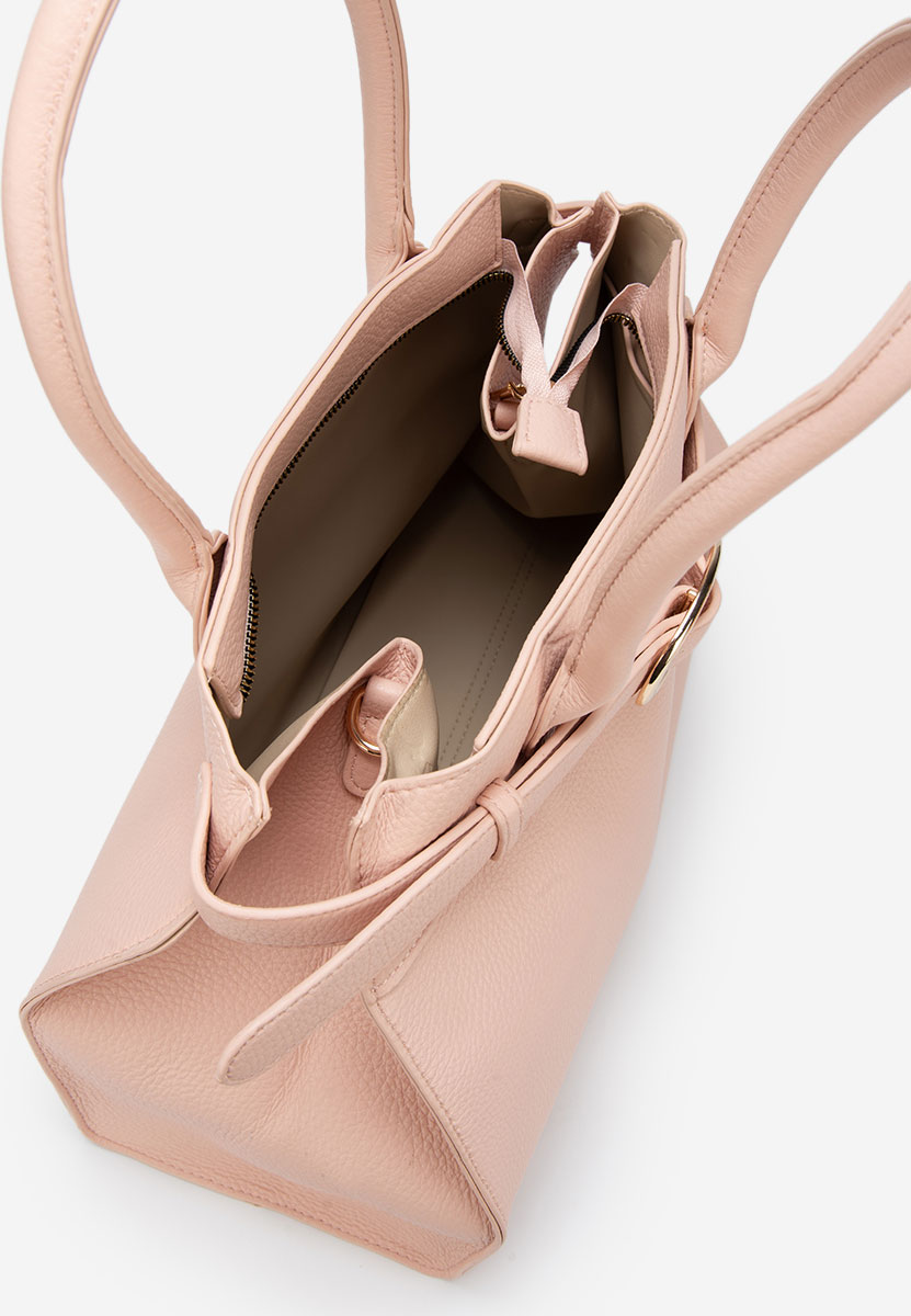 Różowe torebka do biura Yaldea