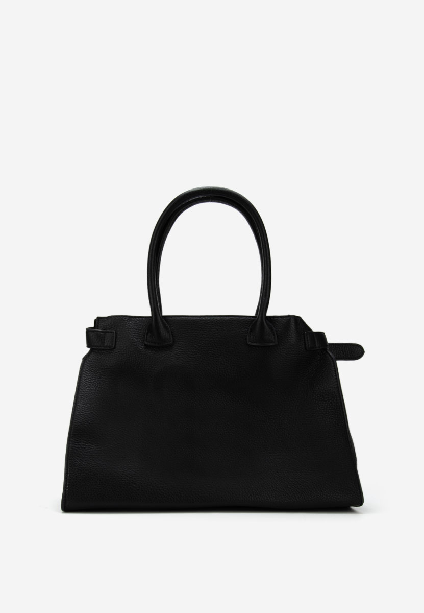 Czarna torebka do biura Yaldea