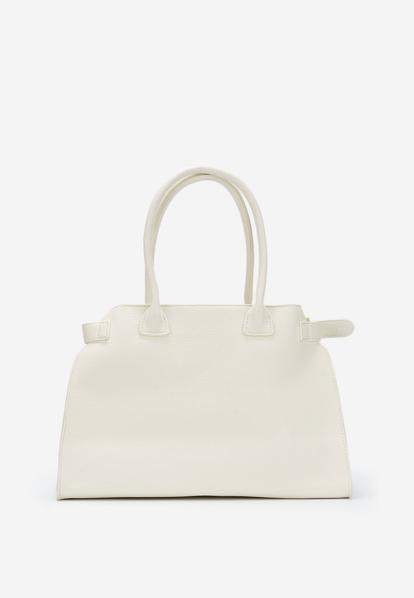 Białe torebka do biura Yaldea