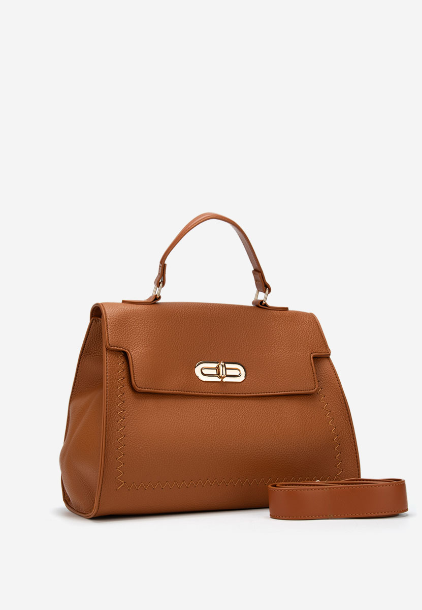 Brązowe torebka do biura Essperia