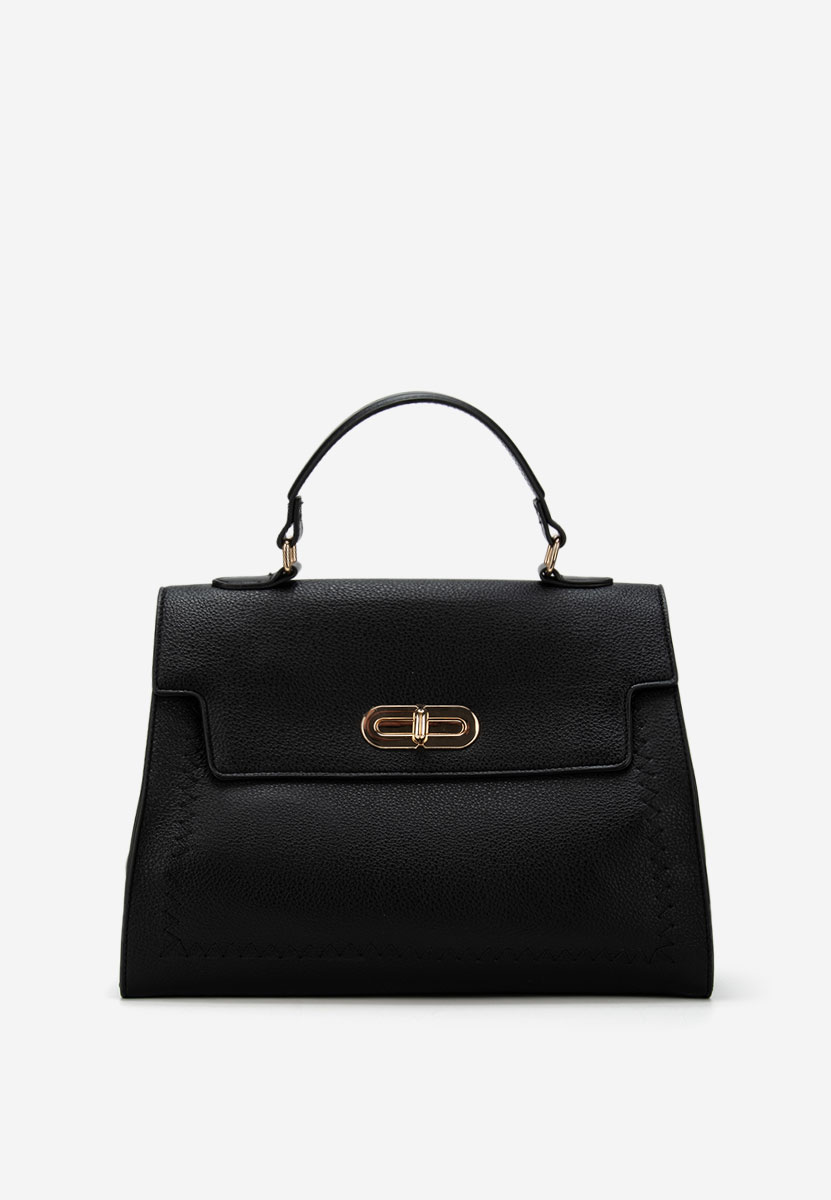 Czarna torebka do biura Essperia