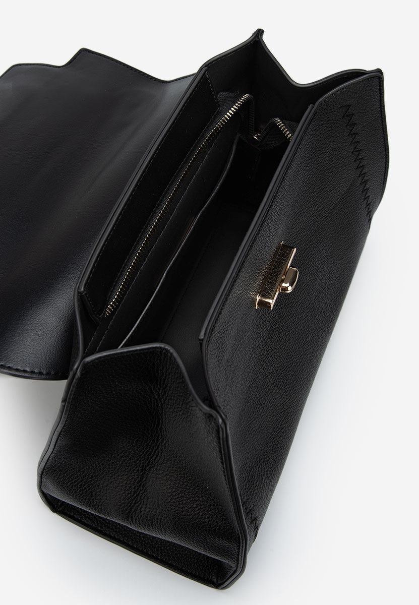 Czarna torebka do biura Essperia