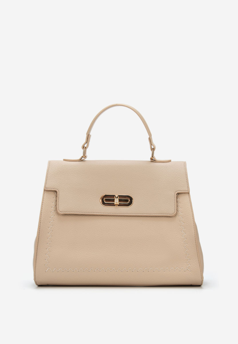 Camelowe torebka do biura Essperia