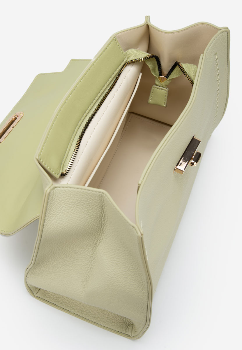 Zielone torebka do biura Essperia