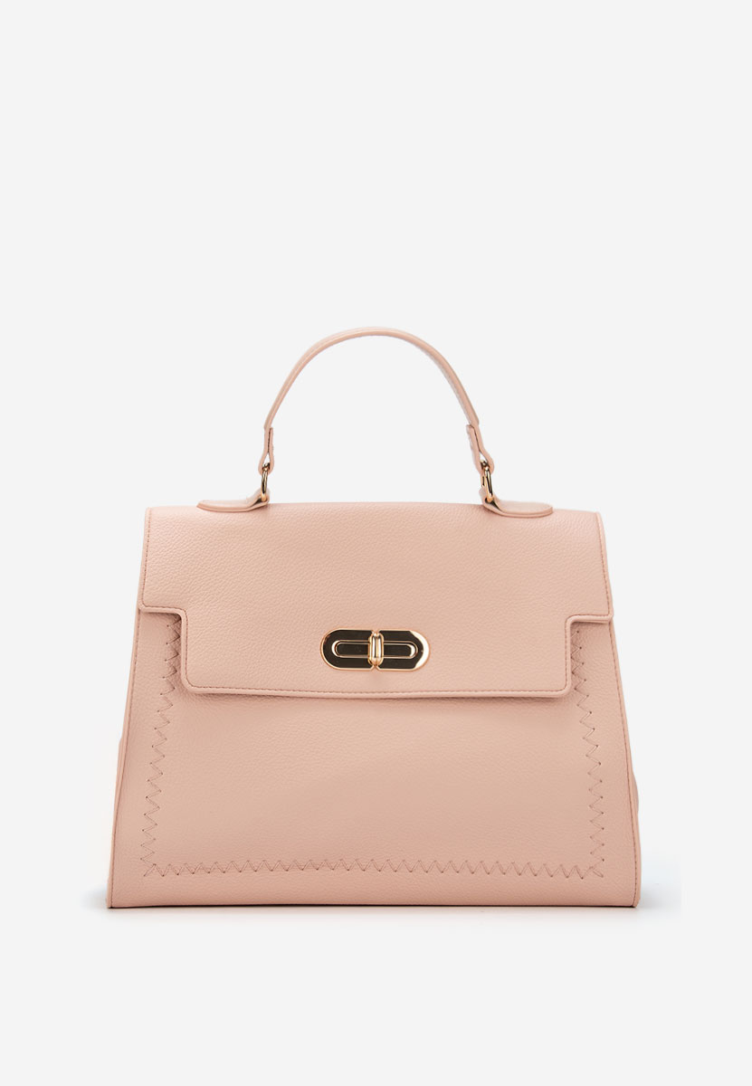 Różowe torebka do biura Essperia