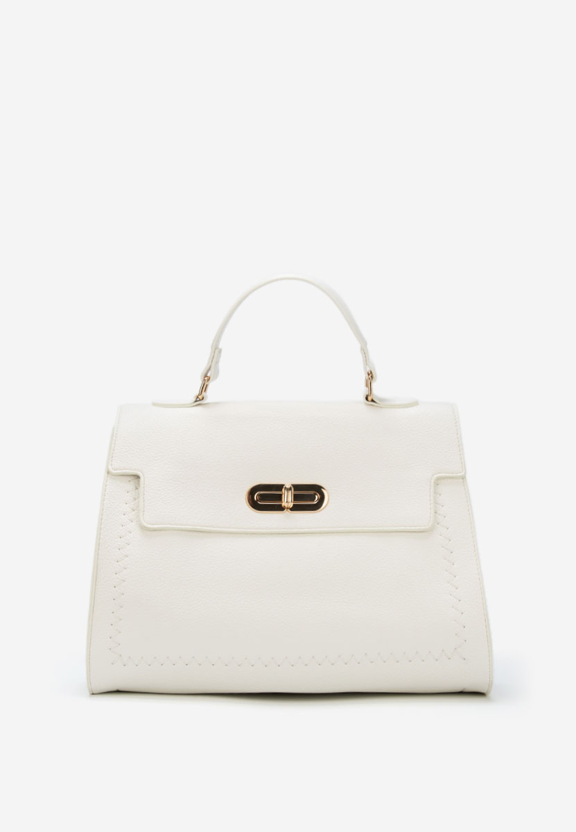 Białe torebka do biura Essperia