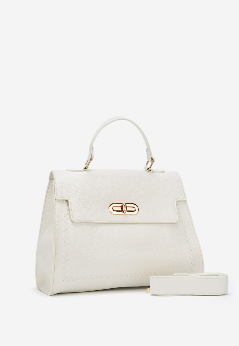 Białe torebka do biura Essperia