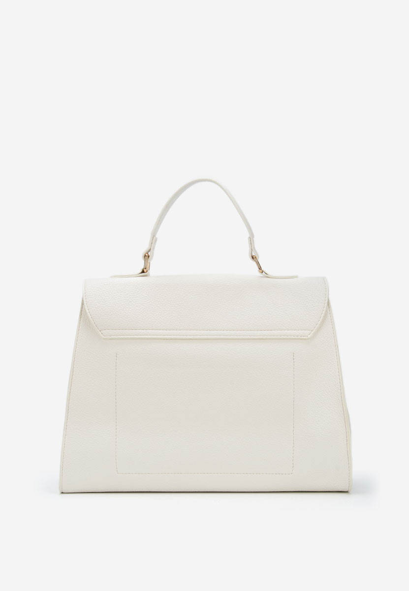 Białe torebka do biura Essperia