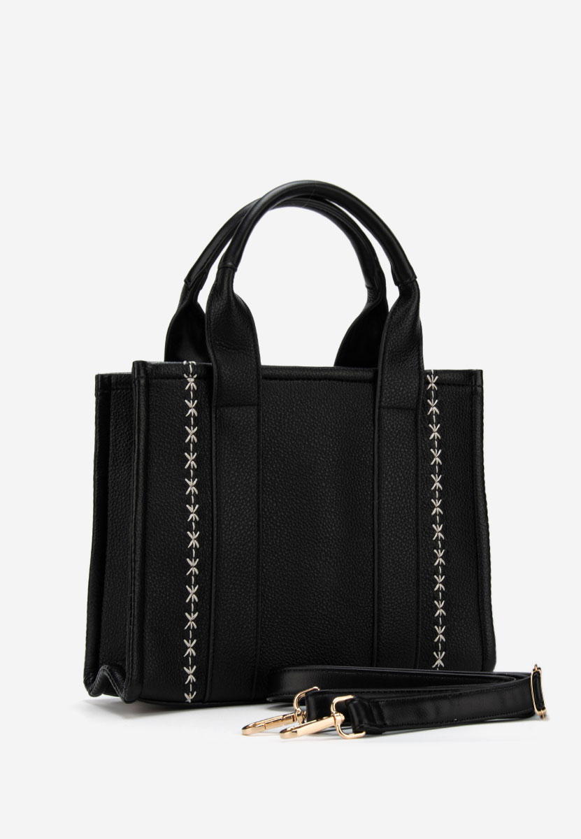 Czarna torebka do ręki Merlania