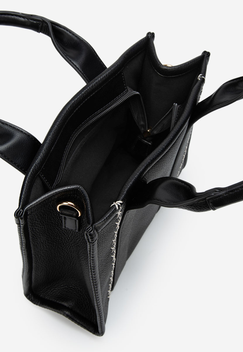 Czarna torebka do ręki Merlania