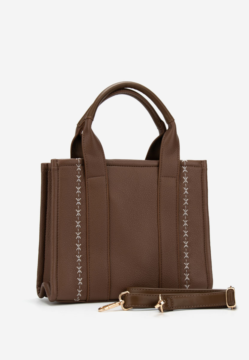 Brązowe torebka do ręki Merlania