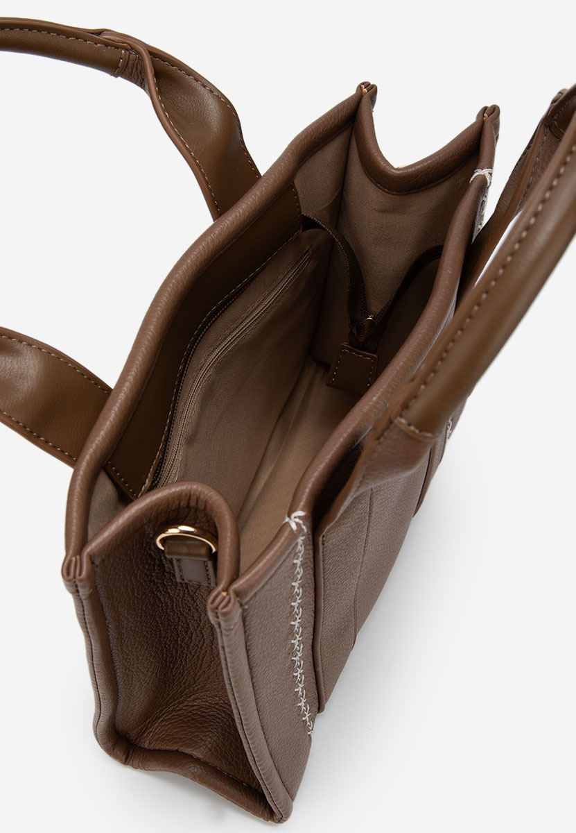 Brązowe torebka do ręki Merlania