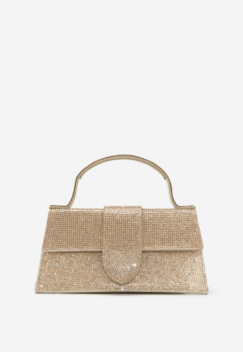 Złote torebka do ręki Rucsanda