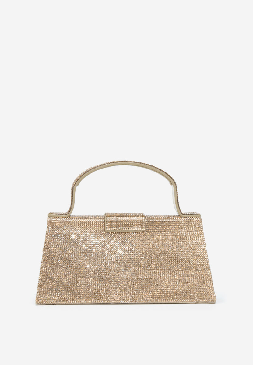 Złote torebka do ręki Rucsanda