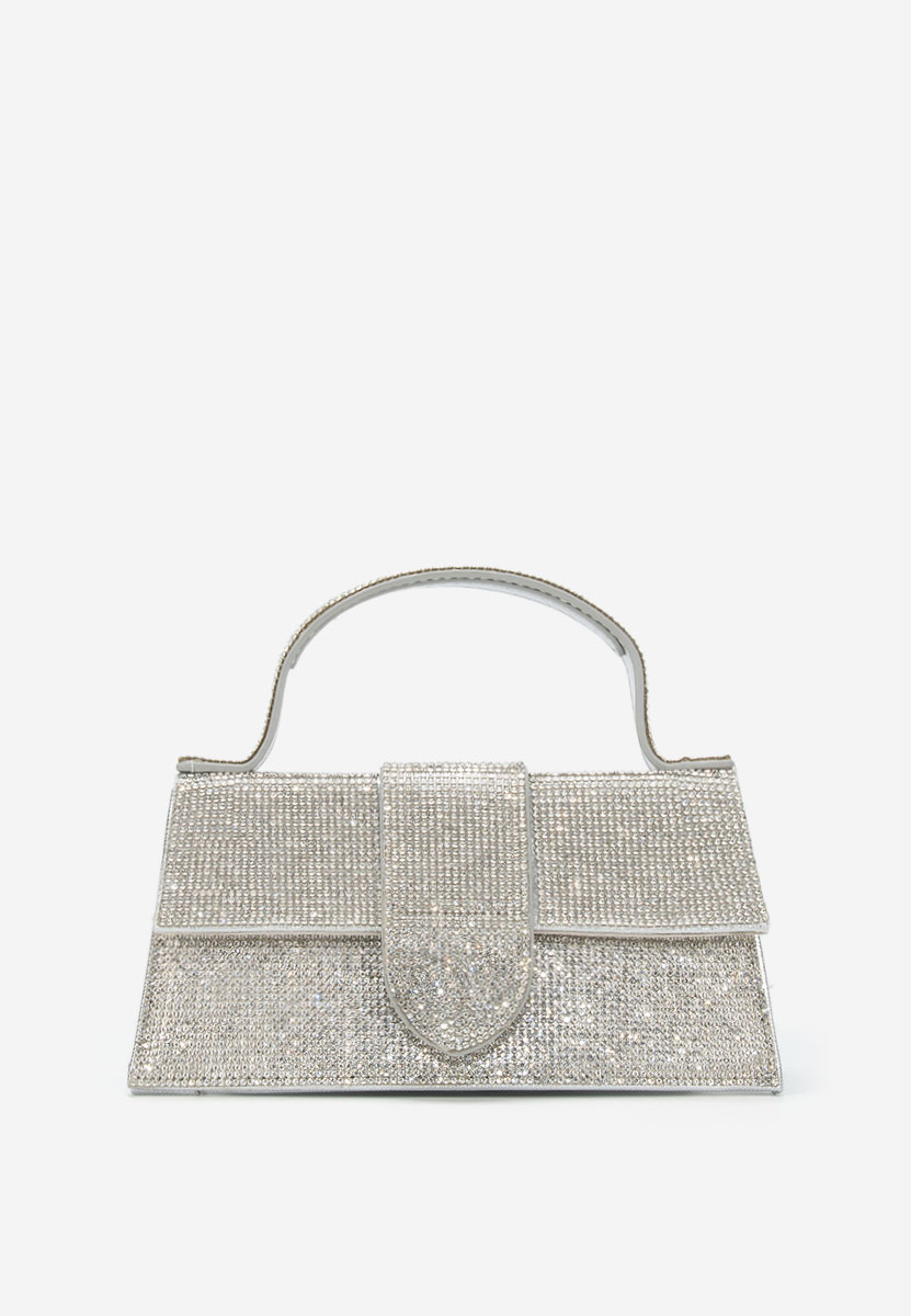 Srebrne torebka do ręki Rucsanda
