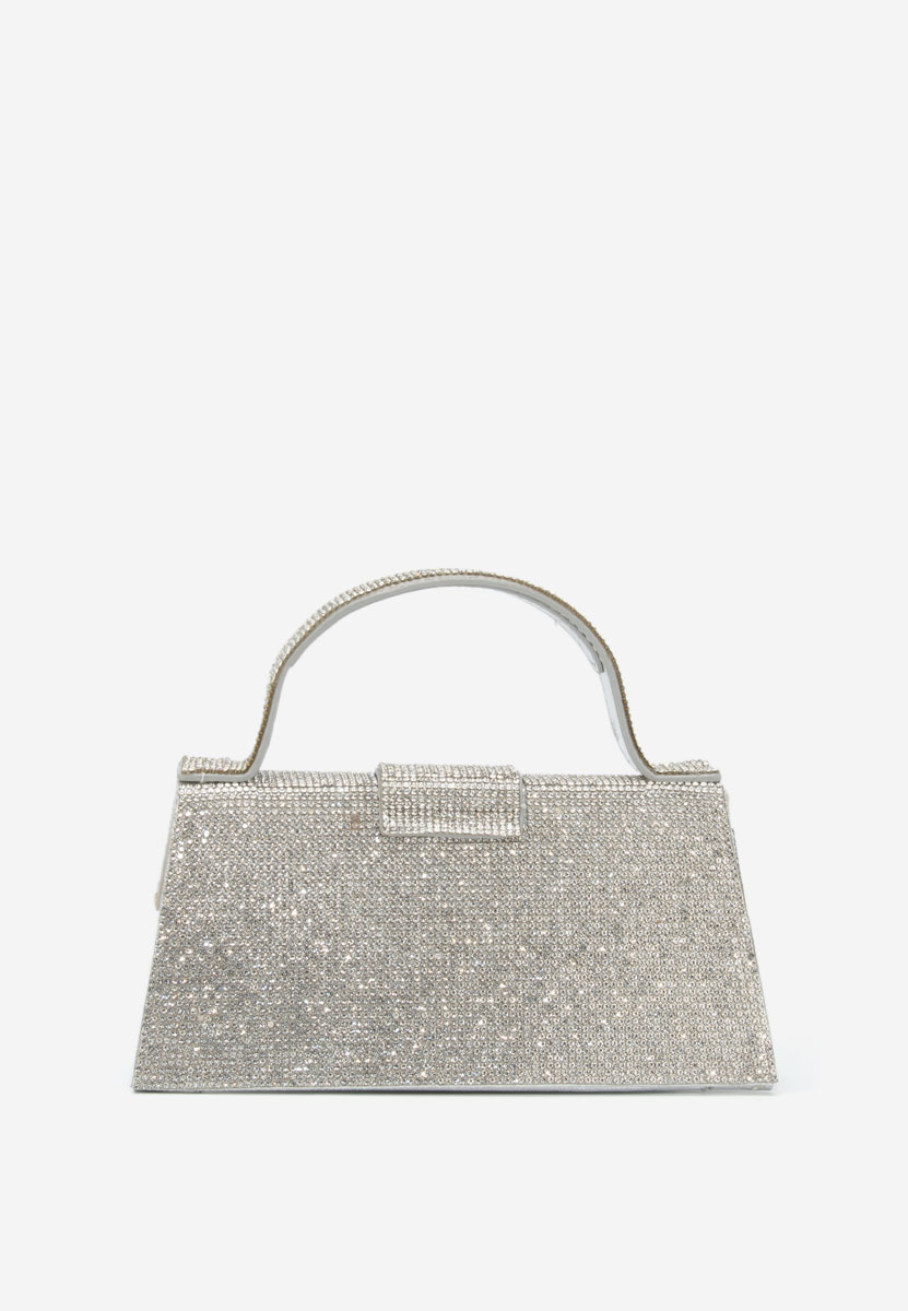 Srebrne torebka do ręki Rucsanda