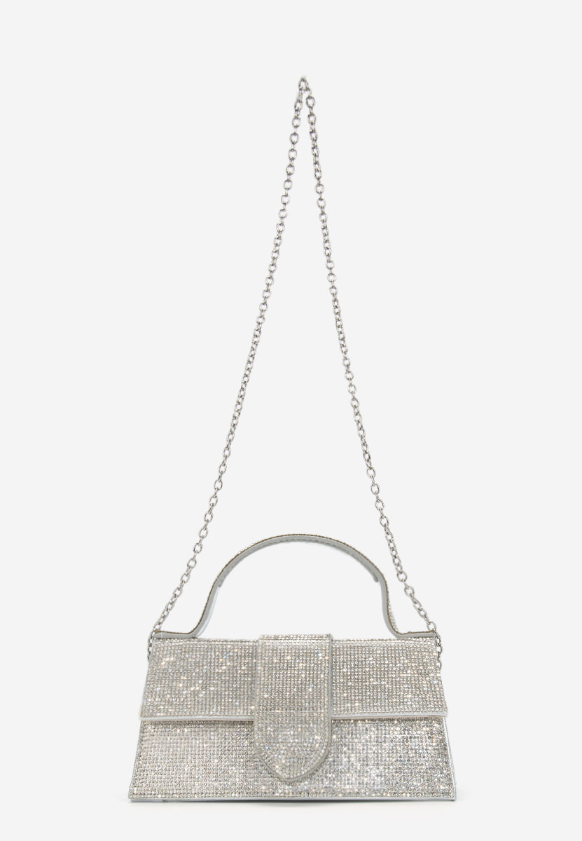 Srebrne torebka do ręki Rucsanda