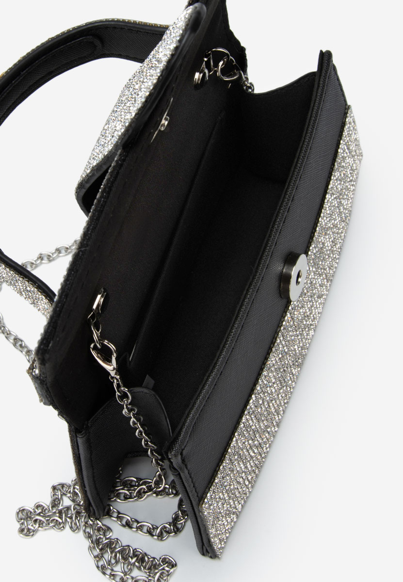 Czarna torebka do ręki Rucsanda