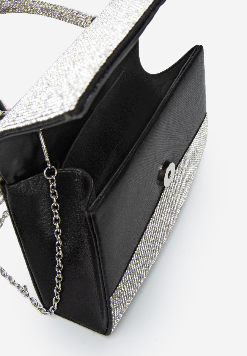 Czarna torebka do ręki Lenisa